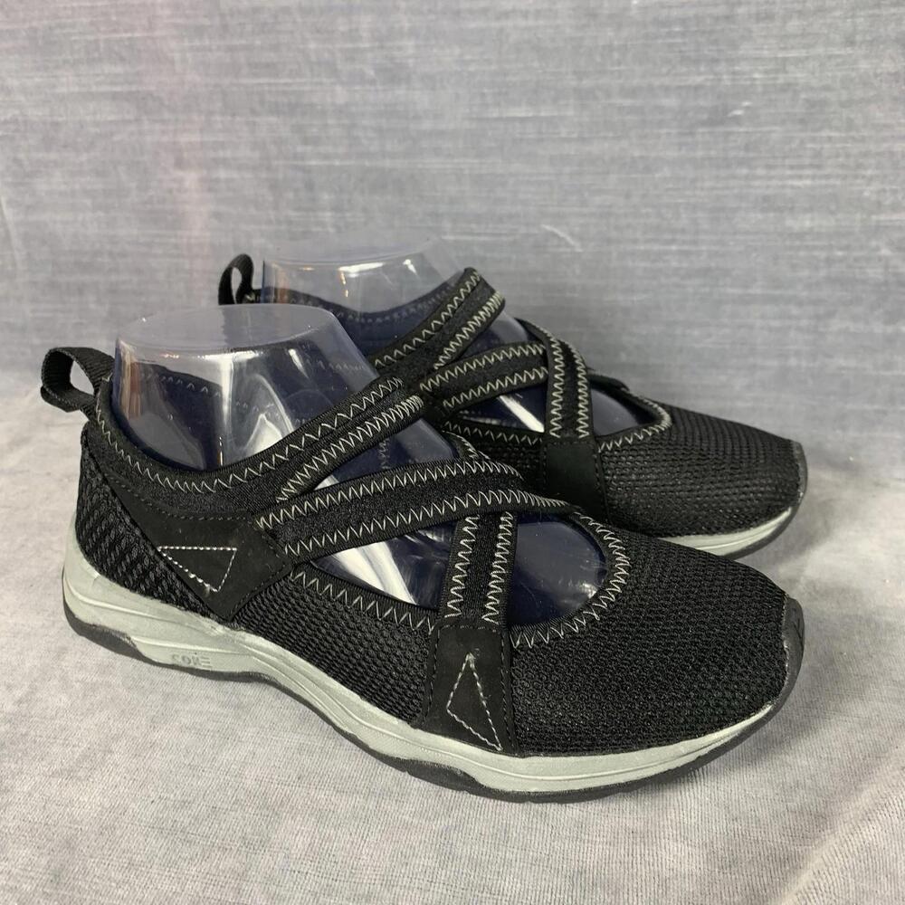 Move By Ardene Slip On Womens Mesh Mary Jane Comfort Workout Shoes Black US 6